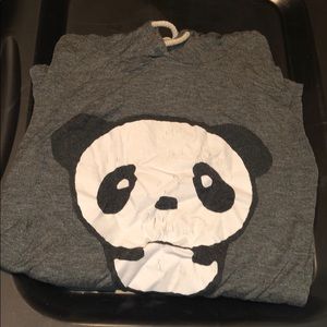 Long sleeve shirt with hood